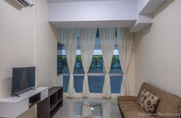 One 1 Bedroom Condo Unit For Rent At The Sapphire Residences Bonifacio Global City